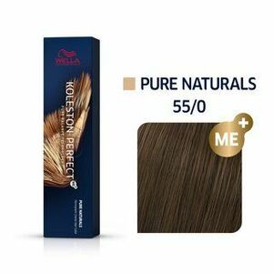 Wella Professionals Koleston Perfect Me+ Pure Naturals profesionálna permanentná farba na vlasy 55/0 60 ml vyobraziť