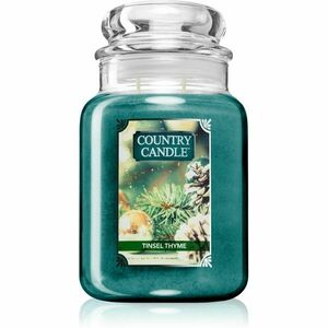 Country Candle Tinsel Thyme vonná sviečka 680 g vyobraziť