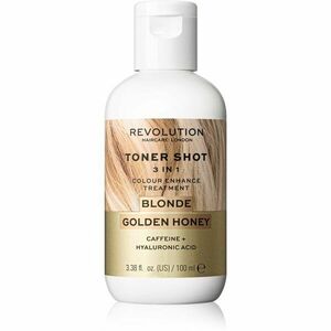 Revolution Haircare Toner Shot Blonde Golden Honey vyživujúca tónovacia maska 3v1 odtieň Blonde Golden Honey 100 ml vyobraziť
