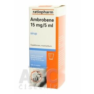 AMBROBENE 15 mg/5 ml sir 1x100 ml/300 mg vyobraziť