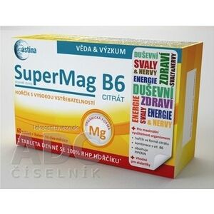 Astina SuperMag B6 CITRÁT tbl 1x60 ks vyobraziť