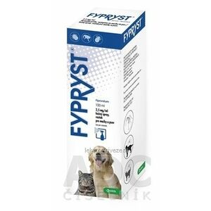 FYPRYST 2, 5 mg/ml kožný sprej - roztok pre mačky a psov 1x100 ml vyobraziť
