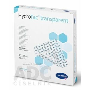 HydroTac transparent Krytie na rany hydrogélový obväz (10x10 cm) 1x10 ks vyobraziť