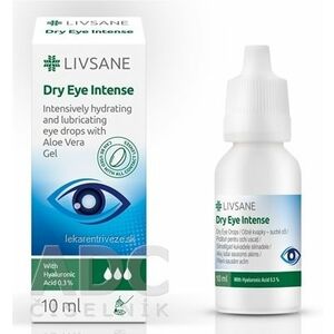 LIVSANE Intenzívne očné kvapky - suché oči s 0, 3% HA, 1x10 ml vyobraziť