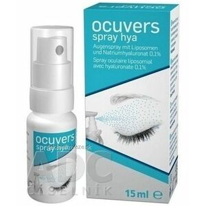 Ocuvers spray hyaluron očné kvapky v spreji, lipozómy a hyaluronát sodný, 1x15 ml vyobraziť