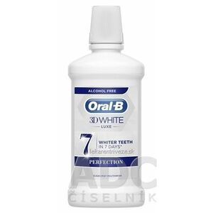 Oral-B 3D WHITE Luxe PERFECTION ústna voda, bez alkoholu 1x500 ml vyobraziť