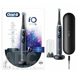 Oral-B iO SERIES 9 BLACK ONYX elektrická zubná kefka + držiak + cestovné puzdro, 1x1 set vyobraziť