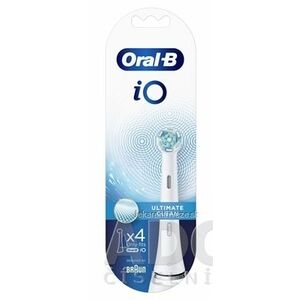 Oral-B iO ULTIMATE CLEAN White čistiace náhradné hlavice 1x4 ks vyobraziť