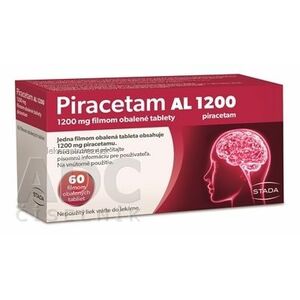 PIRACETAM AL 1200 tbl flm 1200 mg (blis.Al/PVC) 1x60 ks vyobraziť