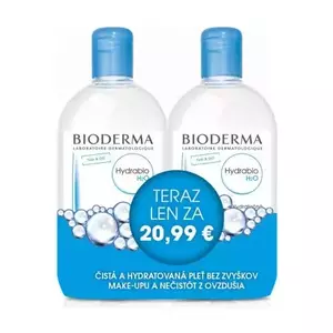 Bioderma Hydrabio H2O 1x Duopack 500 ml + 500 ml vyobraziť