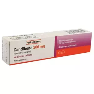 Candibene vaginálne tablety 3 x 200 mg vyobraziť