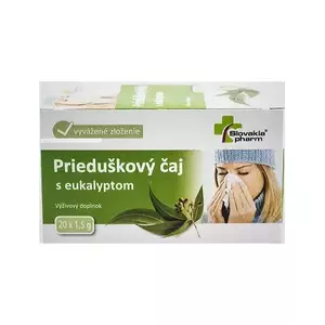 Slovakiapharm Prieduškový čaj s eukalyptom 20 X 1.5 g vyobraziť