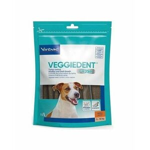 CET Veggiedent Fresh S enzymatické žuvacie plátky pre psy 15ks (psy do 10kg) vyobraziť