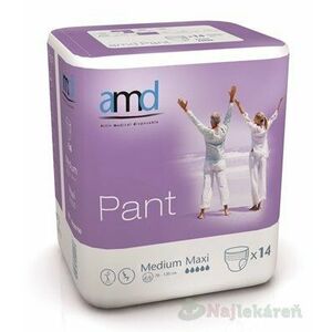 AMD Pant Maxi, inkontinenčné nohavičky (veľkosť M), 1x14 ks vyobraziť