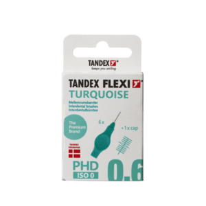 Tandex Flexi mezizubné kefky tyrkysové 0, 35 mm, 6 ks vyobraziť