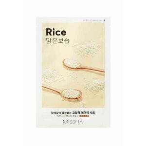 Missha Airy Fit Sheet Mask Rice 19 g / 1 sheet vyobraziť