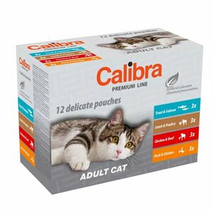 Calibra Cat kapsa Premium Adult multipack 12x100g vyobraziť