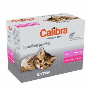 CALIBRA Premium Line Kitten multipack kapsičky pre mačiatka 12 x 100 g vyobraziť