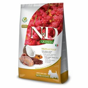 N&D Quinoa Skin & Coat Quail & Coconut Mini pre malé plemená psov 2, 5 kg vyobraziť
