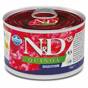 N&D Quinoa Digestion Lamb & Fennel Adult Mini pre malé plemená psov 140 g vyobraziť