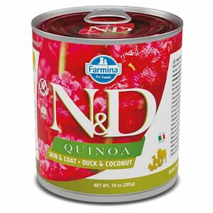 N&D Quinoa Duck & Coconut Adult pre psov 285 g vyobraziť