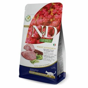 N&D Quinoa Weight Management Lamb & Broccoli pre mačky 1, 5 kg vyobraziť