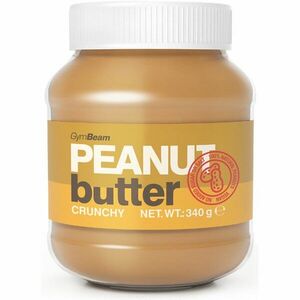 GymBeam Peanut Butter Crunchy 100 % orechový krém 340 g vyobraziť