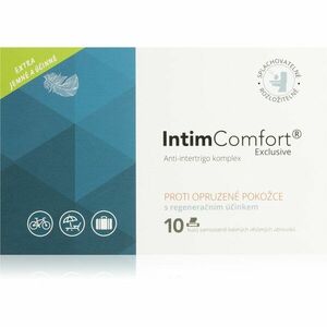 Intim Comfort Anti-intertrigo complex extra jemné vlhčené čistiace obrúsky proti zapareninám 10 ks vyobraziť
