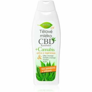 Bione Cosmetics Cannabis CBD výživné telové mlieko s CBD 500 ml vyobraziť