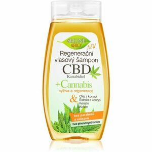 Bione Cosmetics Cannabis CBD regeneračný šampón s CBD 260 ml vyobraziť