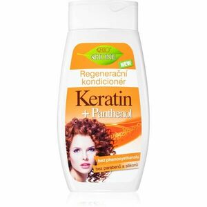 Bione Cosmetics Keratin + Panthenol regeneračný kondicionér na vlasy 250 ml vyobraziť