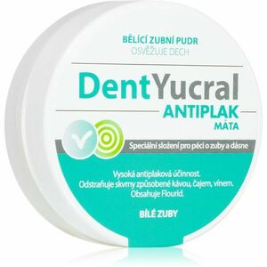 DentYucral Antiplaca bieliaci zubný púder 50 g vyobraziť