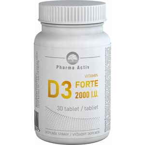 Pharma Activ Vitamin D3 FORTE 2000 I.U. vyobraziť