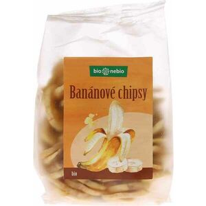 Bionebio Bananove Chipsy 100g vyobraziť