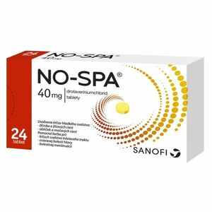 NO-SPA 40 mg 24 tabliet vyobraziť