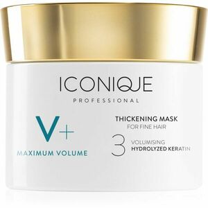 ICONIQUE Professional V+ Maximum volume Thickening mask intenzívna maska pre objem jemných vlasov 100 ml vyobraziť