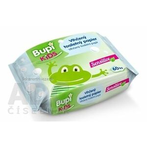 Bupi KIDS Vlhčený toaletný papier Sensitive 1x60 ks vyobraziť