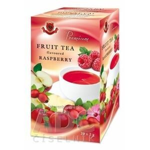 HERBEX Premium OVOCNÝ čaj s príchuťou MALINA záparové vrecká 20x2 g (40 g) vyobraziť