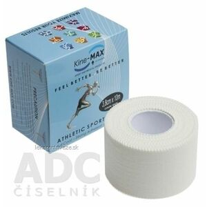 Kine-MAX Non-Elastic Sport Tape tejpovacia páska fixačná, 3, 8cm x 10m, 1x1 ks vyobraziť