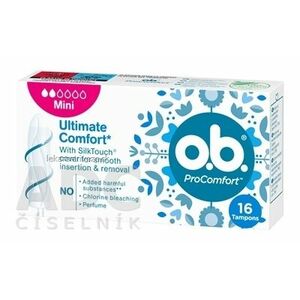 o.b. ProComfort Mini hygienické tampóny 1x16 ks vyobraziť