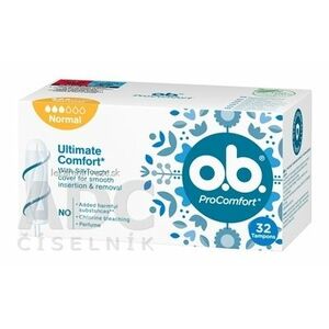 o.b. ProComfort Normal hygienické tampóny 1x32 ks vyobraziť