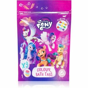 My Little Pony Colour Bath Tabs farebné šumivé tablety do kúpeľa 9x16 g vyobraziť
