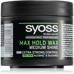Syoss Max Hold stylingový vosk s extra silnou fixáciou 150 ml vyobraziť