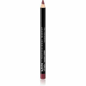 NYX Professional Makeup Slim Lip Pencil precízna ceruzka na oči odtieň 803 Burgundy 1 g vyobraziť