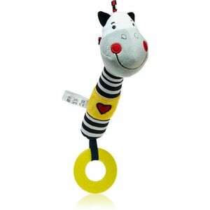 BabyOno Squeaky Toy with Teether pískacia hračka s hryzadielkom Zebra Zack 1 ks vyobraziť