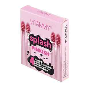 Vitammy Splash, Náhradné Násady Na Zubné Kefky Splash, Ružová/Pink/ vyobraziť