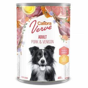 CALIBRA Verve Adult Pork&Venison konzerva pre psov 400 g vyobraziť