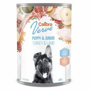 CALIBRA Verve Puppy&Junior Turkey&Lamb konzerva pre šteňatá 400 g vyobraziť