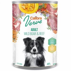 CALIBRA Verve Adult Wild Boar&Beef konzerva pre psov 400 g vyobraziť