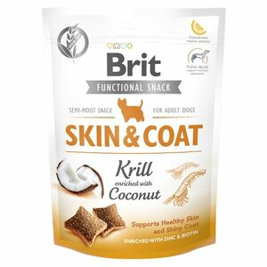 BRIT Care Functional Snack Skin&Coat Krill s kokosom pre psov 150 g vyobraziť
